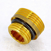Ниппель НР 1/2'х3/4"EK с прокладкой O-RING 