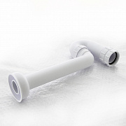 Сифон McAlpine трубный 1 1/2'х40 мм без выпуска с отв. трубой D40 мм 