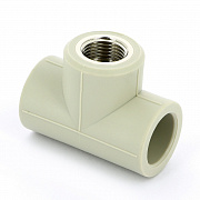 Тройник PPR 25x1/2x25 ВР FV-PLAST 