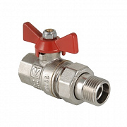 Кран шаровой VALTEC BASE с полусгоном 1" ВР-НР 