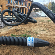 Утепленная труба для отопления Thermo Twin 6 бар, Uponor (Ecoflex) 