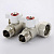 Коллектор UNI-FITT 3/4" 2 выхода 1/2' никелированный 