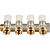 Коллектор STOUT c вентилями 3/4" 4 выхода 3/4" ЕК 