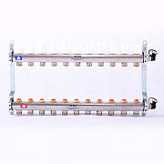 Коллекторная группа UNI-FITT 1"x3/4"ЕК 11 выходов (нерж. сталь) 